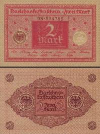 *2 Mark Nemecko 1922, P59 UNC - Kliknutím na obrázok zatvorte -